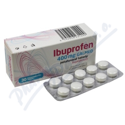 Ibuprofen 400mg Galmed por. tbl. flm. 30x400mg