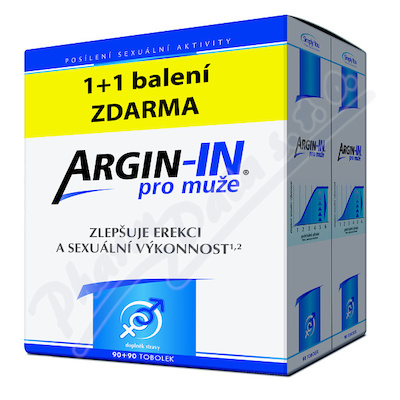 Argin-IN pro muže tob. 90 + Argin-IN tob. 90 zdarma