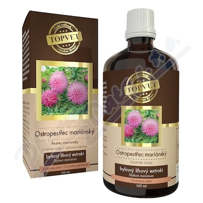 TOPVET Ostropestec marinsk extrakt 100ml
