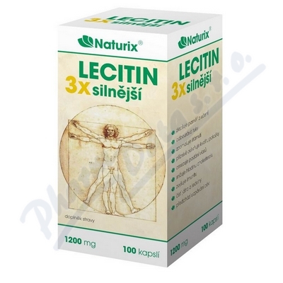 Lecitin 3x silnj 1200mg cps. 100