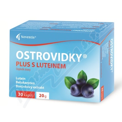 Ostrovidky Plus s luteinem cps. 30
