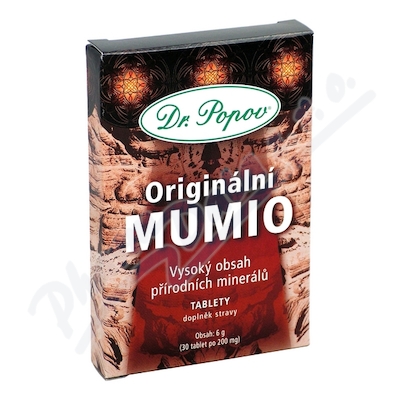 Dr. Popov Mumio 200mg tbl. 30