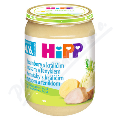 HiPP Brambory s krlim m. a fenyklem 4-6m 190g